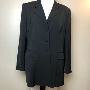 INC International Concepts Black Blazer 14